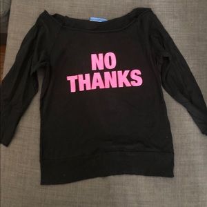 Delia’s No Thanks Shirt